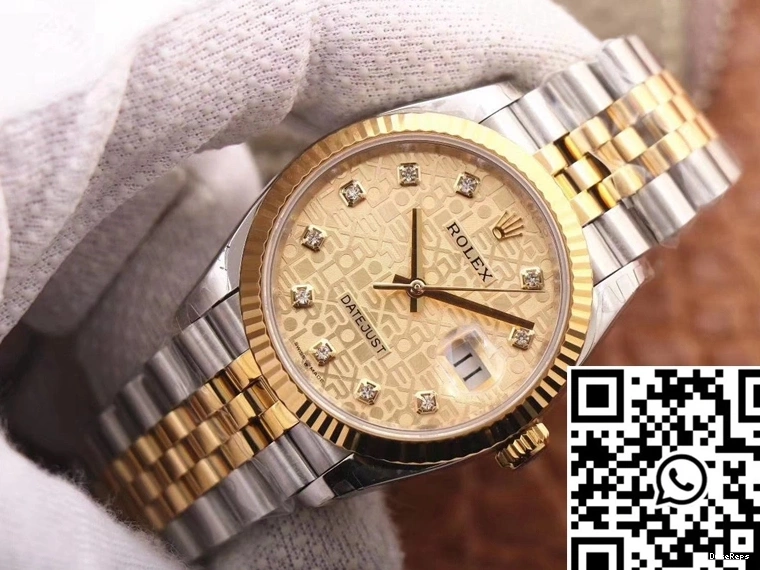 Dial Datejust Factory EW Champagne Rolex M126233-0033 0729